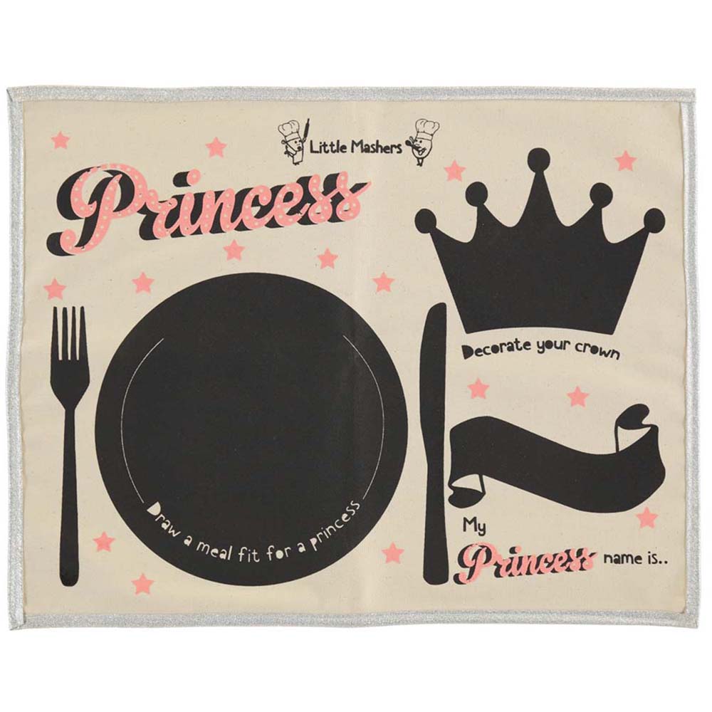 Chalkboard Princess Placemat Chalkboard Princess Placemat